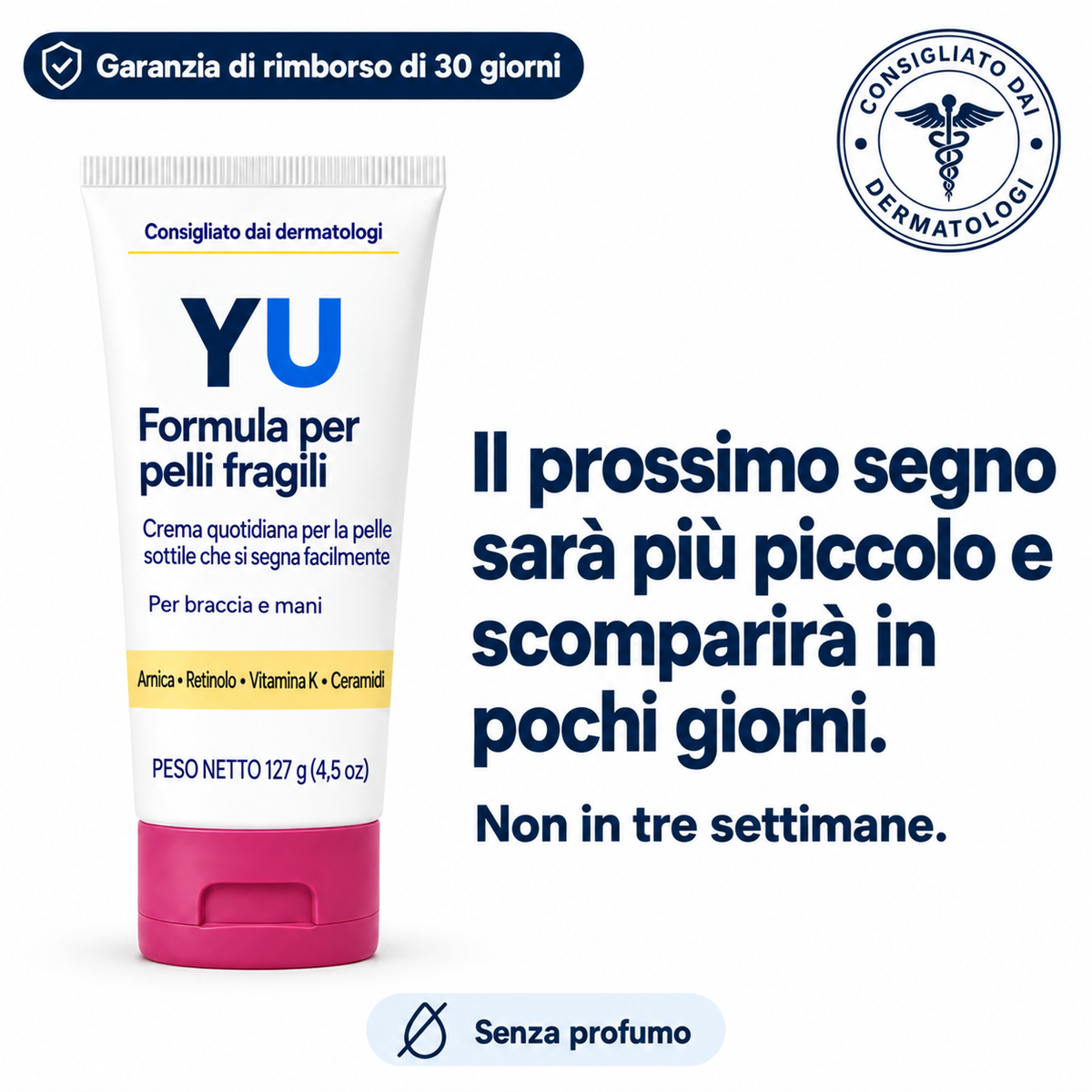 Crema anti-lividi per pelli fragili