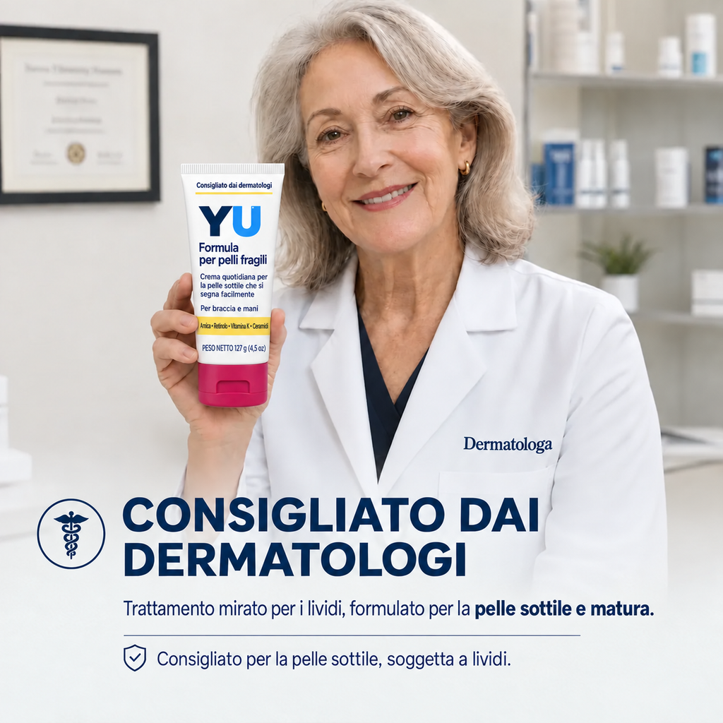 Crema anti-lividi per pelli fragili