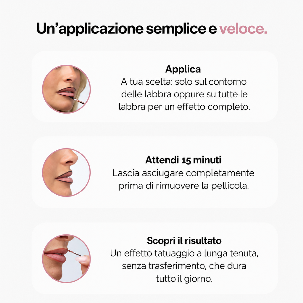 Tinta Labbra Peel-Off