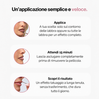 Tinta Labbra Peel-Off
